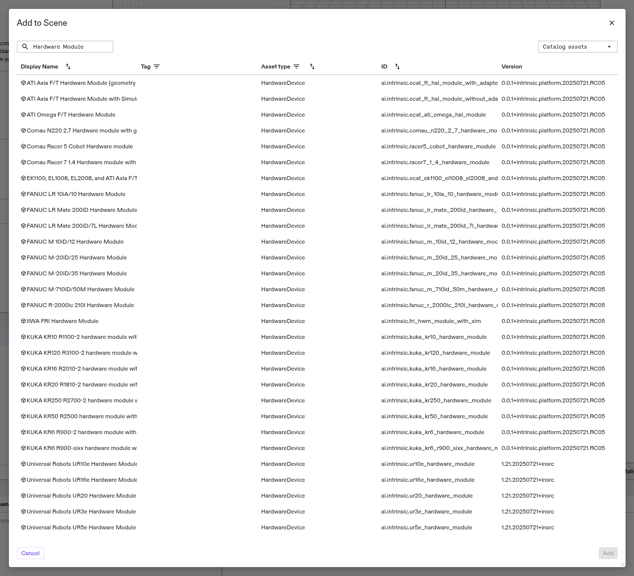 Add hardware module driver