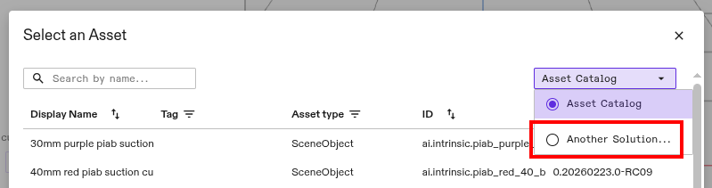 Another Solution Asset Source