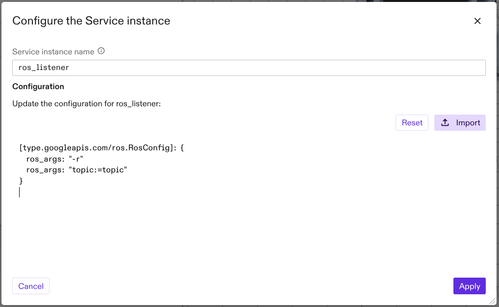 Flowstate installed configure Service