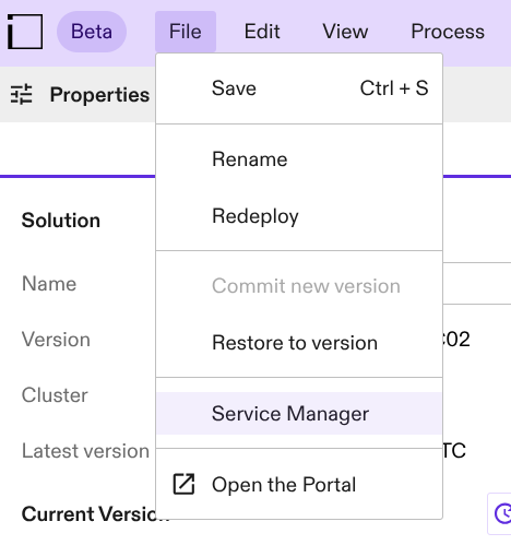 File service manager
