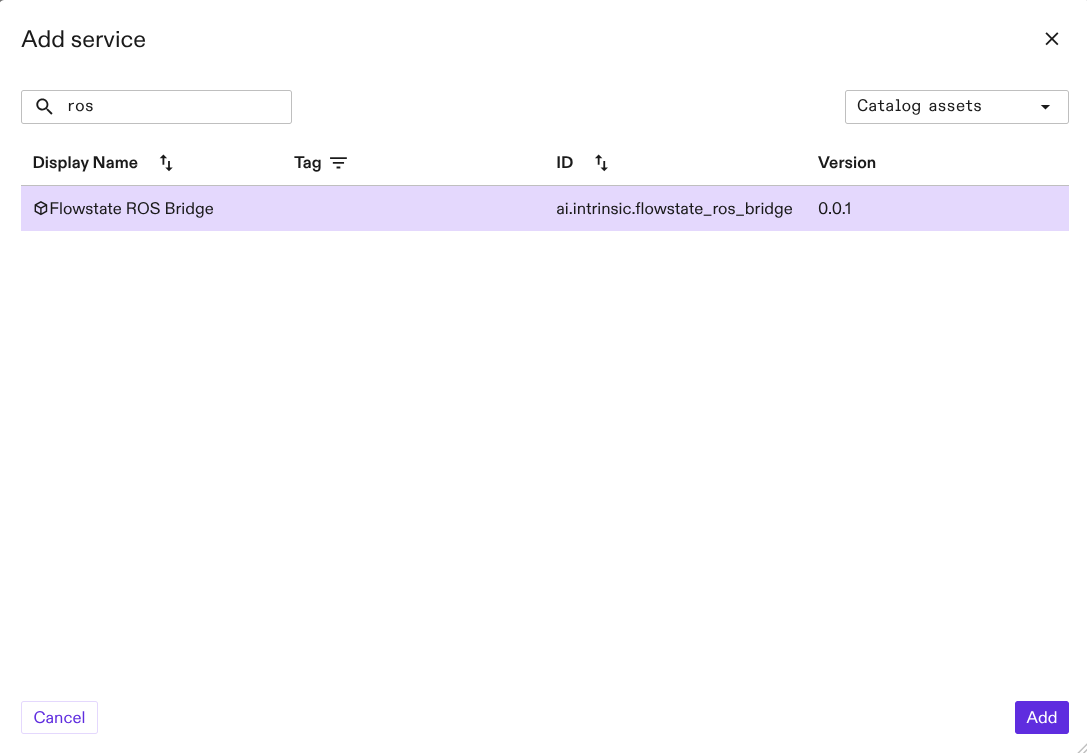 Flowstate installed assets list