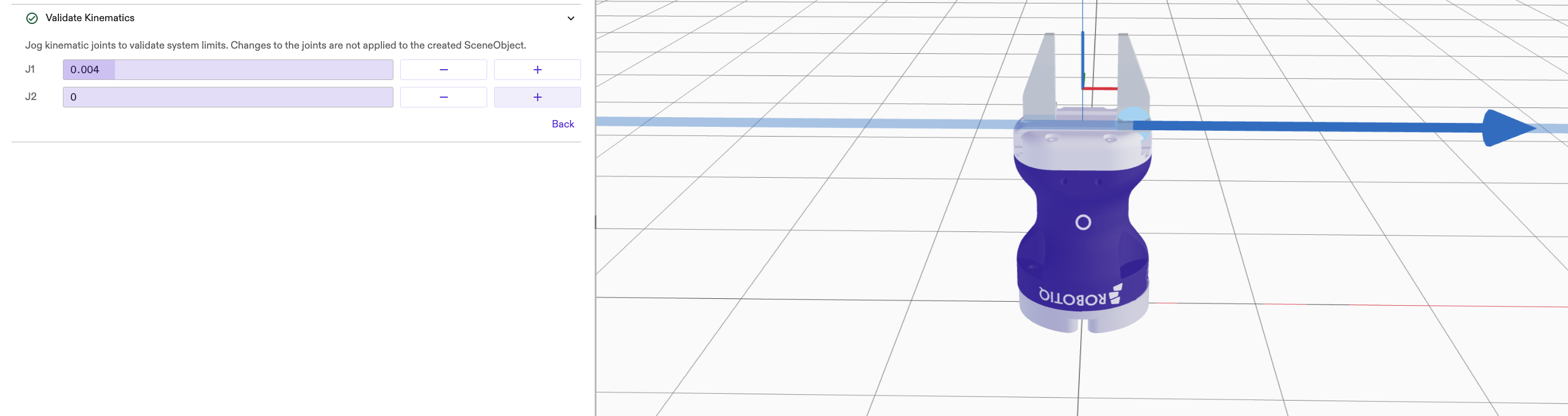 Kinematic Control Preview