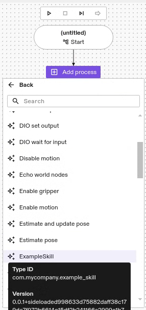 Add your Skill to the Process