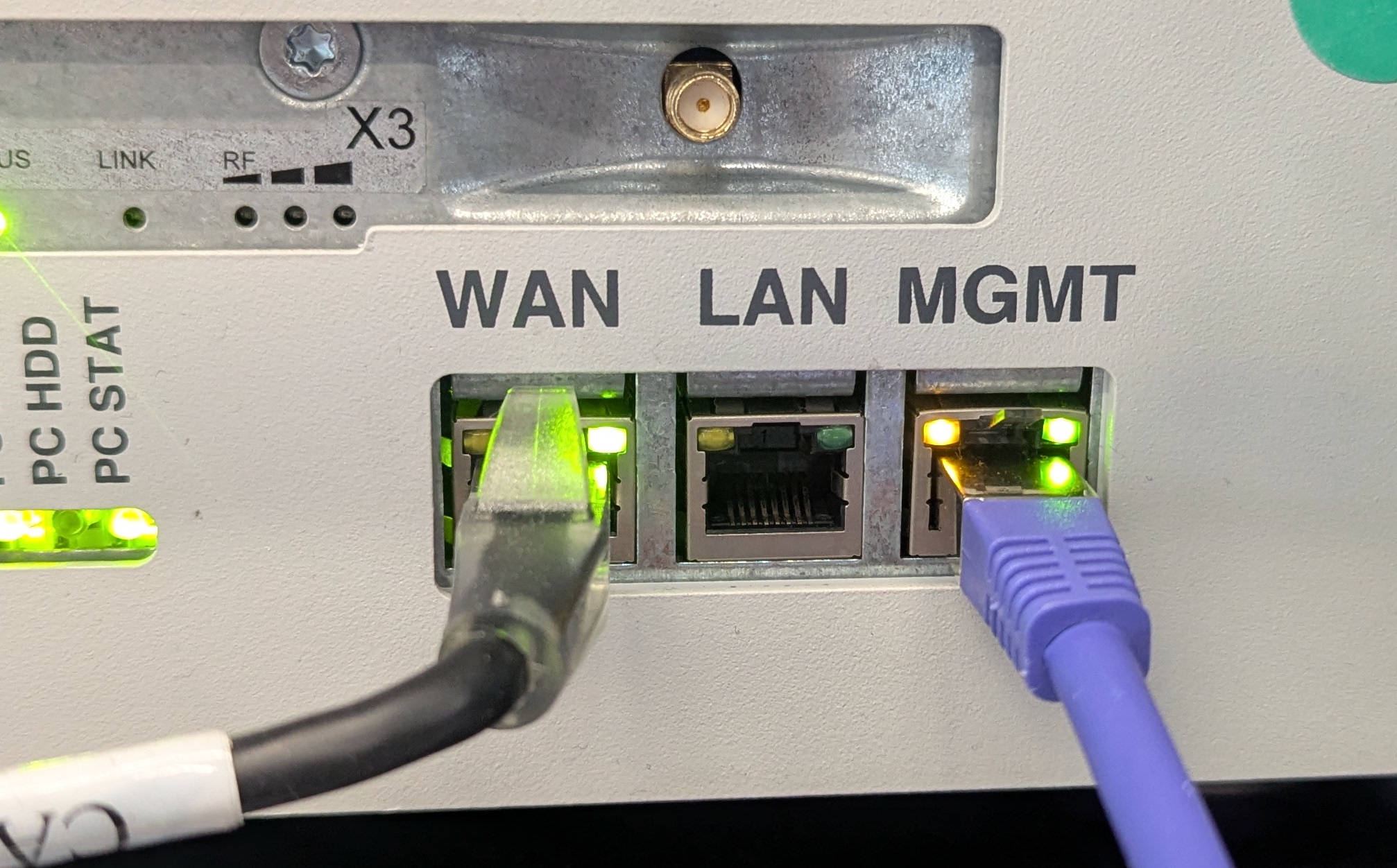 Robot Controller Network Ports