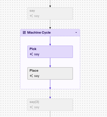 play portion running