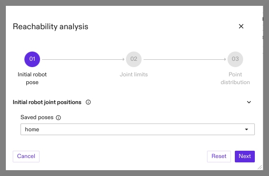 Initial Robot Joint Positions