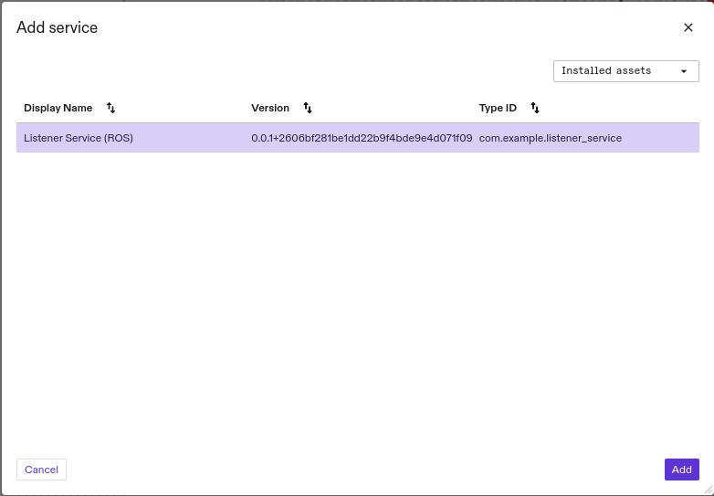 Flowstate installed assets list