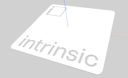 Object with no symmetry