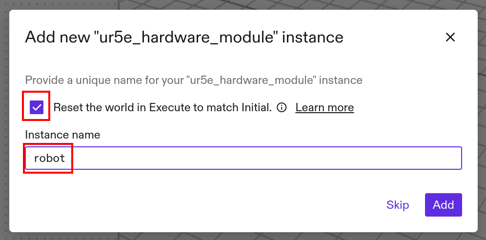 Unique Instance Name